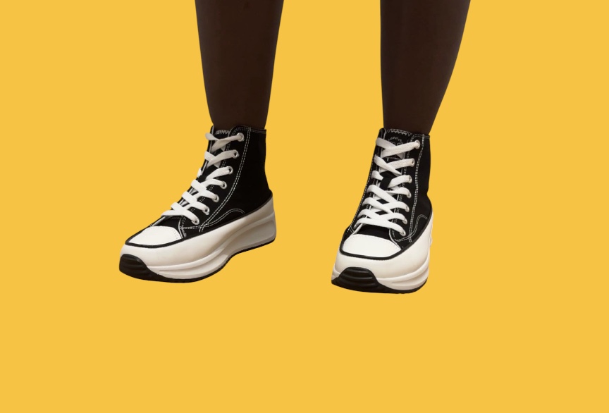 Katy - Baskets Femme Montante NOIR