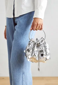 Anita  - Sac à main argenté