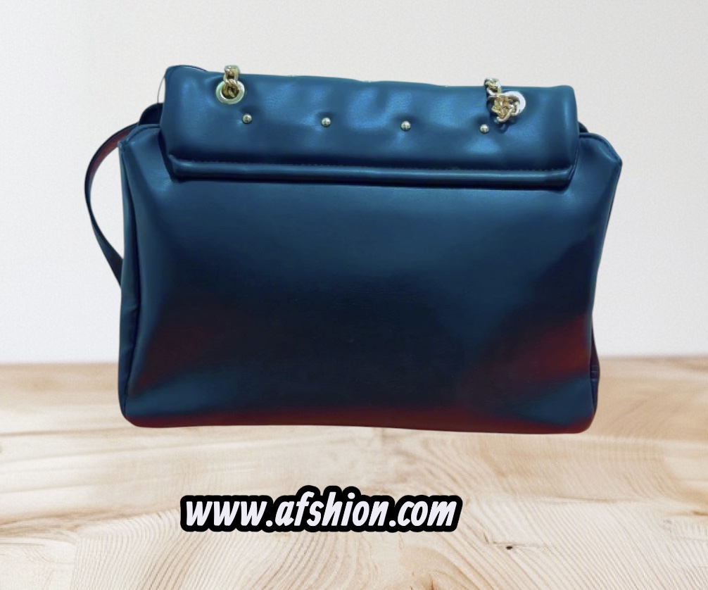 Sac à main Noir Femme motif clouté