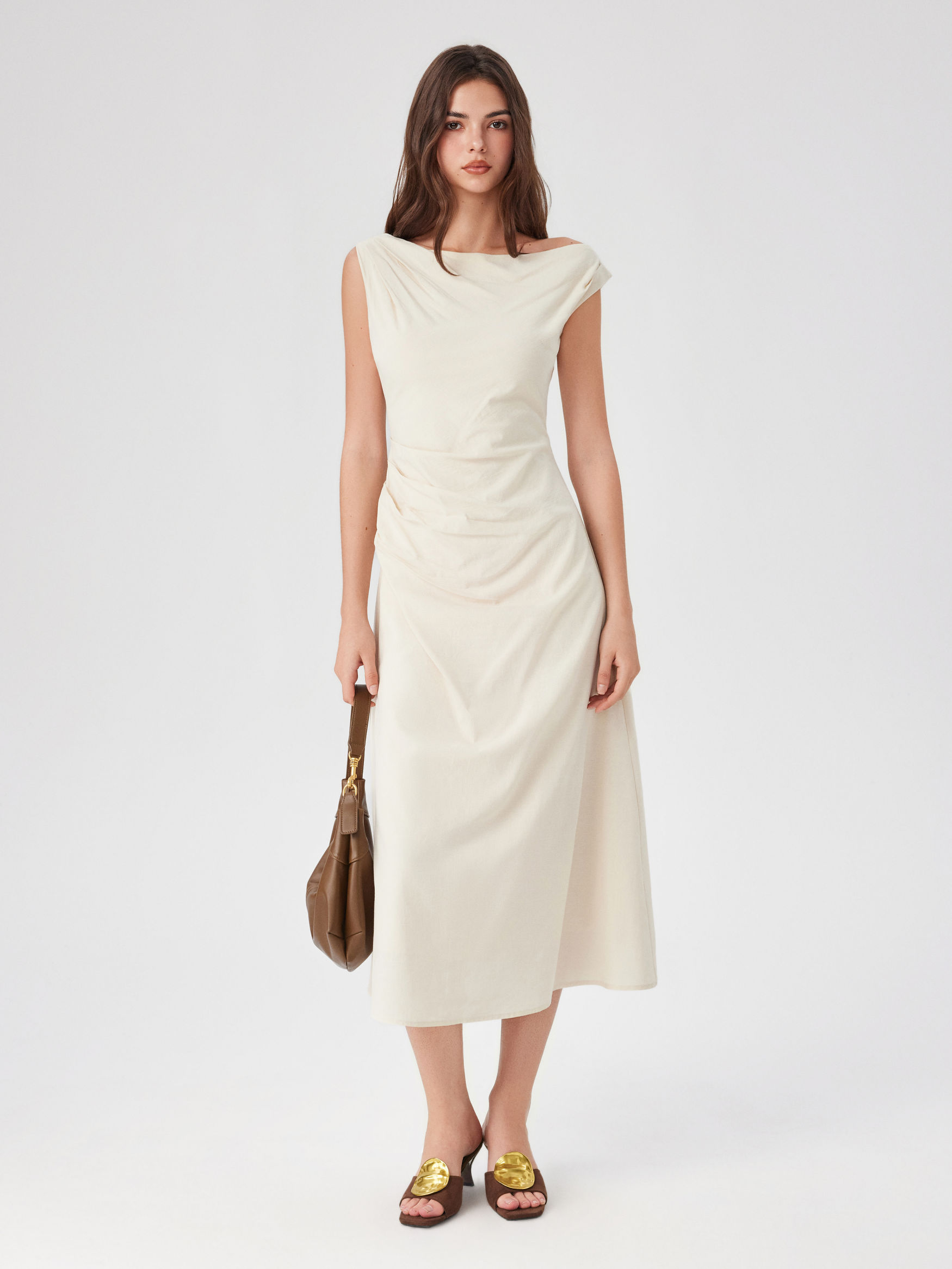 Viviane -  Talons  marron