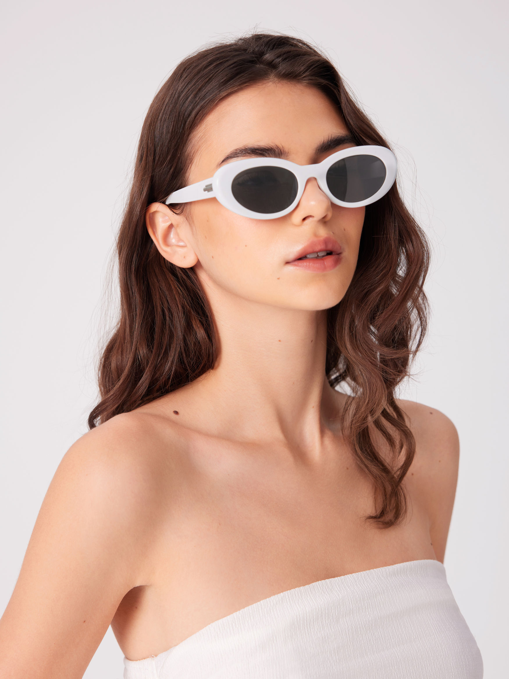 Nafissatou -  Lunettes blanc