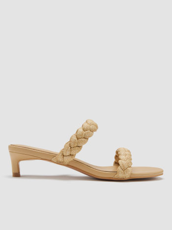 Dior- Sandales à bretelles fauve