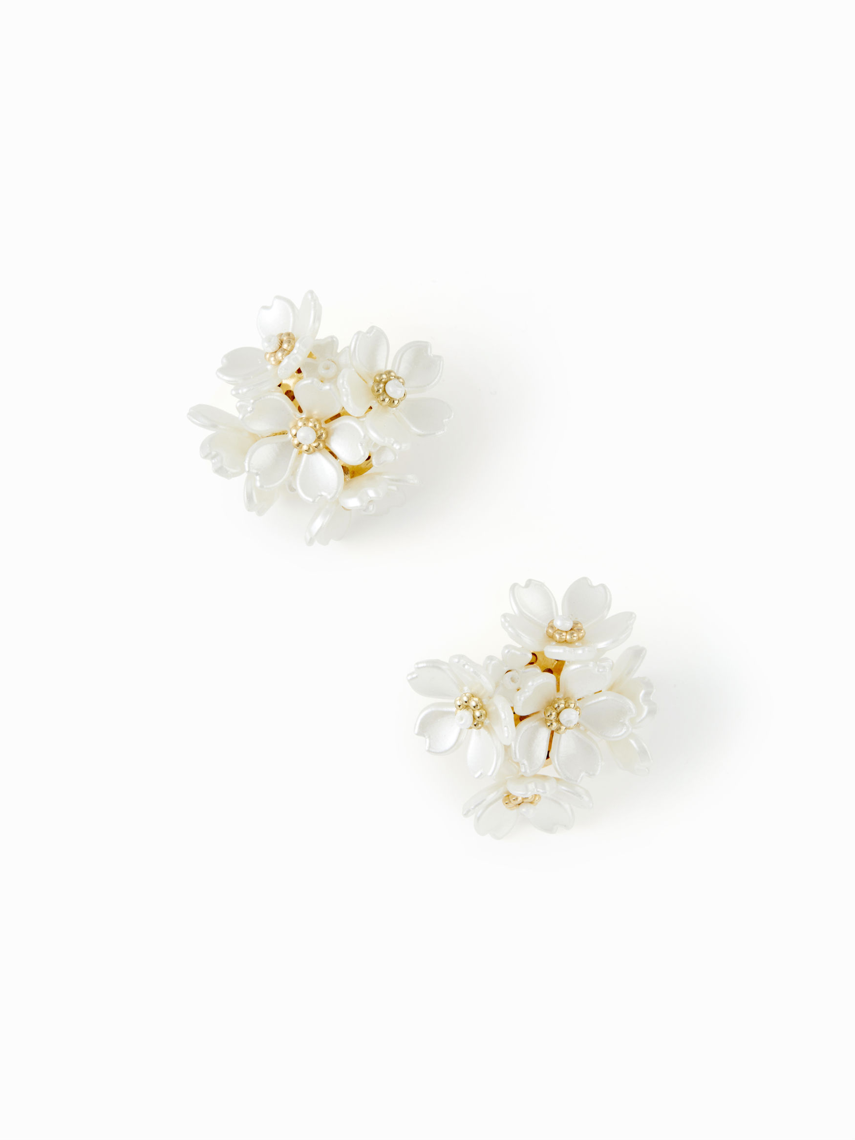Trésor - Boucles d'oreilles blanc