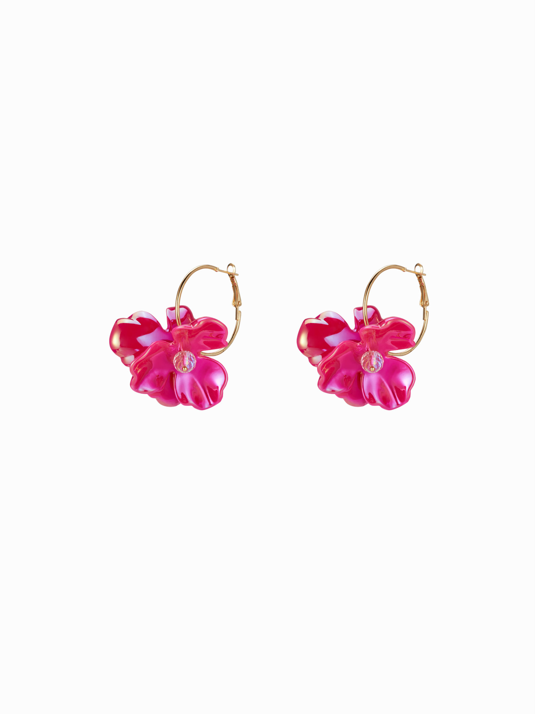 Anna - Boucles d'oreilles rose