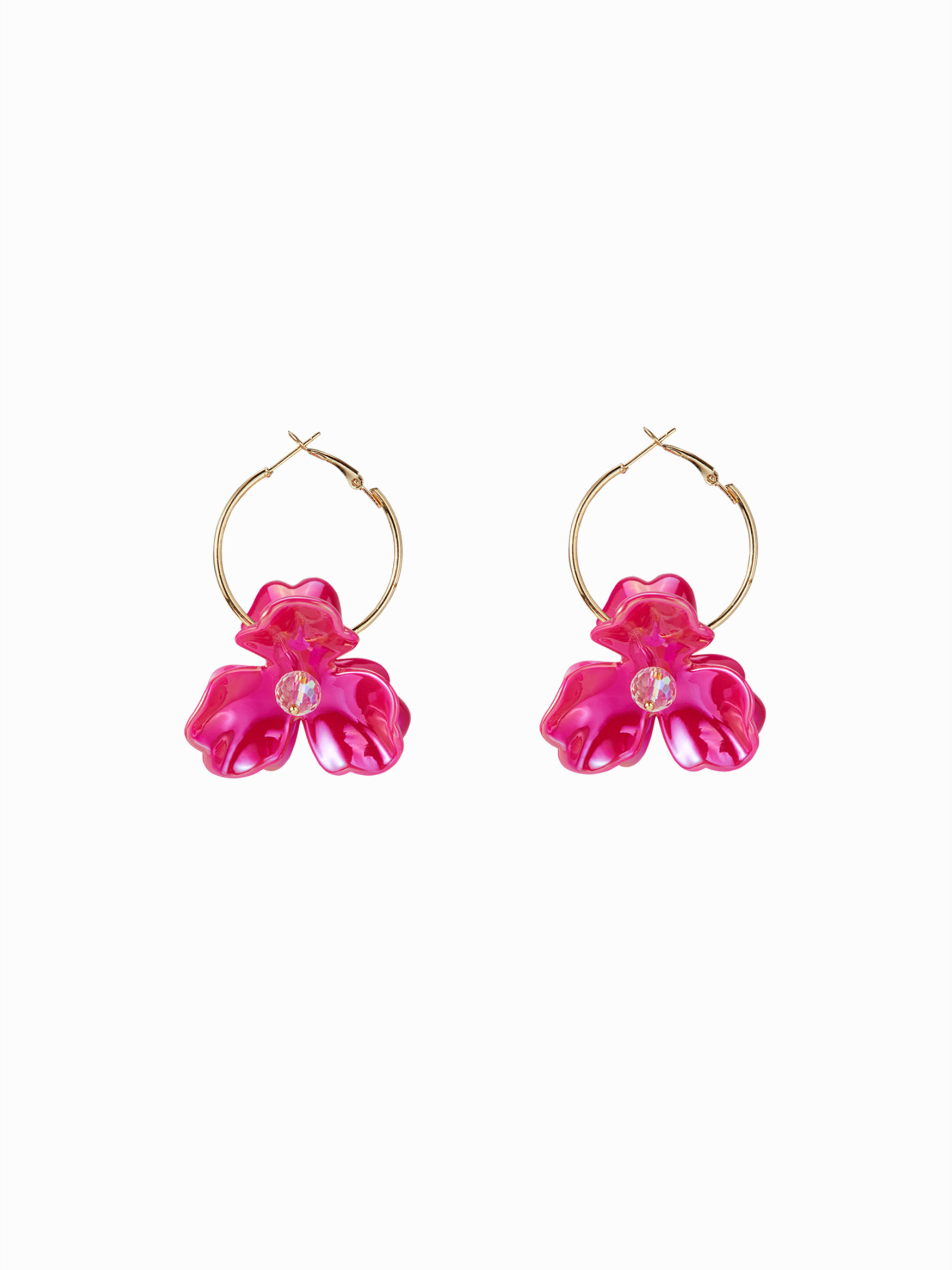 Anna - Boucles d'oreilles rose